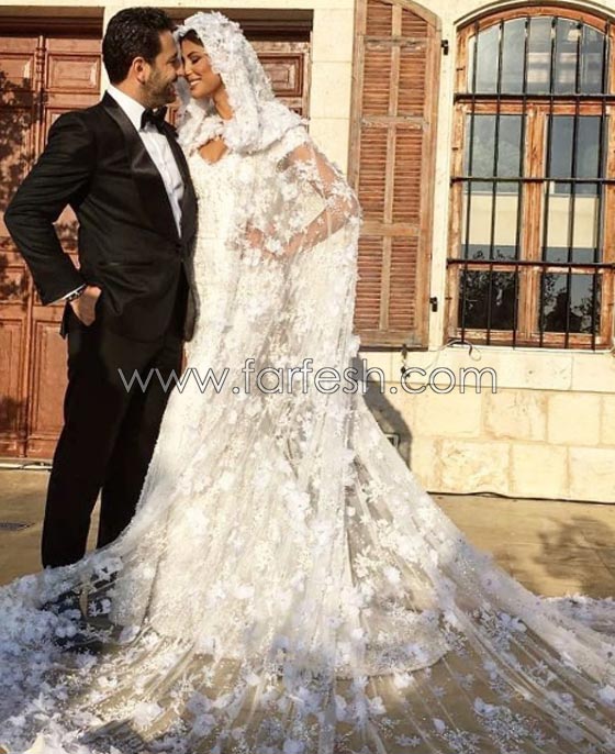 فيديوهات وصور زفاف وسام بريدي وريم السعيدي: جمعهما الحب رغم اختلاف الديانة والنوعية صورة رقم 6