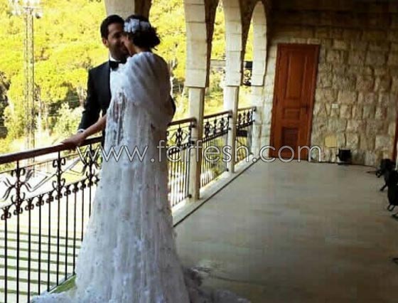 فيديوهات وصور زفاف وسام بريدي وريم السعيدي: جمعهما الحب رغم اختلاف الديانة والنوعية صورة رقم 12