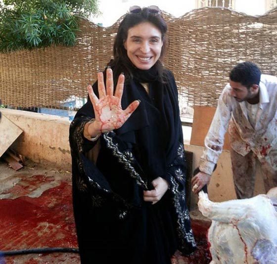 صور فنانين مع خروف العيد منهم محمد رمضان، الراقصة دينا والشحرورة صورة رقم 8