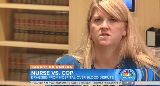 فيديو صادم.. شرطي يعتدي بوحشية على ممرضة وسط صراخها! صورة رقم 11