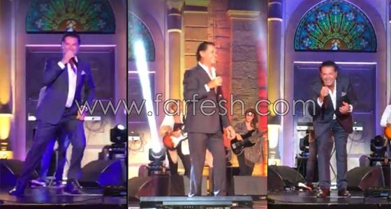 فيديوهات وصور سقوط راغب علامة والجمهور: فكّر نفسه مايكل جاكسون ويا شماتة احلام! صورة رقم 5