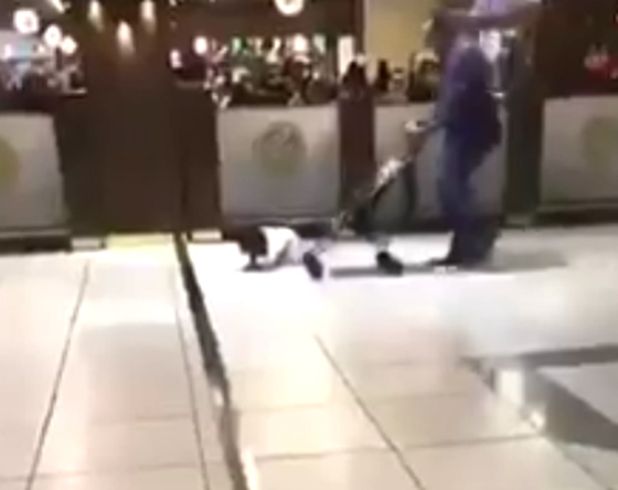 فيديو صادم.. مصري يعتدي على طفله بالضرب بعربة اطفال بطريقة وحشية! صورة رقم 2