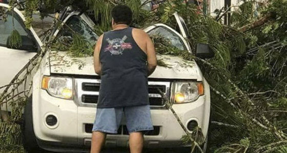 فيديو وصور.. إعصار إيرما يهدد بمسح الولايات المتحدة صورة رقم 3