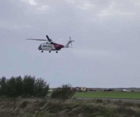 بريطانيا: انفجار ضخم وتحطم طائرة في مطار ويلز صورة رقم 3