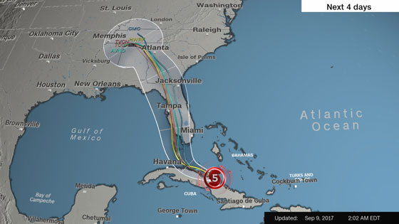مشهد مثير.. هروب الطائرات من فلوريدا خوفا من اعصار إرما المدمر صورة رقم 8