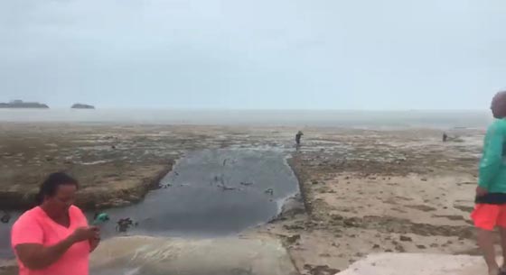 الاعصار ايرما مرّ من هنا.. اين اختفت مياه البحر من جزر الباهاماس؟ صورة رقم 3