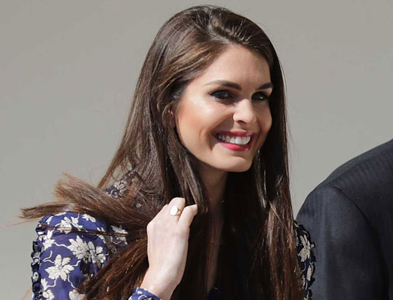 هوب هيكس الحسناء مديرة الإعلام الجديدة في البيت الابيض صورة رقم 1