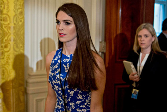 هوب هيكس الحسناء مديرة الإعلام الجديدة في البيت الابيض صورة رقم 12