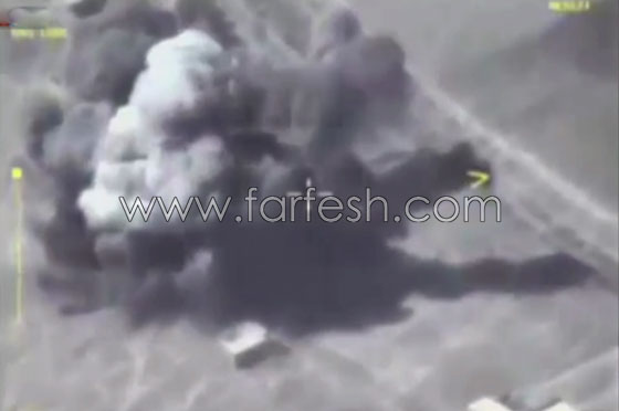 فيديو يظهر لحظة سقوط صواريخ من الغواصات الروسية على دير الزور صورة رقم 1