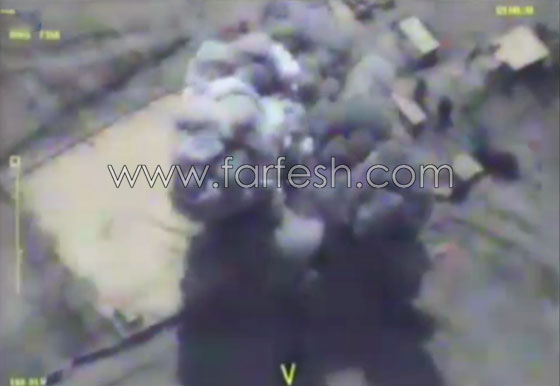 فيديو يظهر لحظة سقوط صواريخ من الغواصات الروسية على دير الزور صورة رقم 3