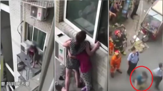 فيديو مؤثر.. ظل راكعا 3 ساعات لاقناع زوجته وابنته بعدم الانتحار صورة رقم 1
