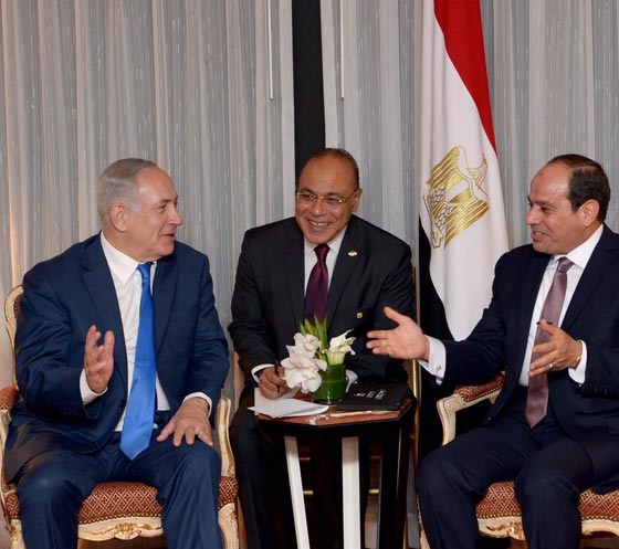 السيسي يستلطف مهندس الحروب على غزة ويتبادل معه الضحك والنكات صورة رقم 1