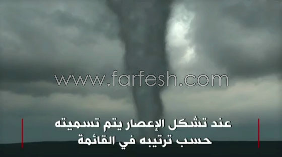 بالفيديو.. من هنا تأتي أسماء الأعاصير صورة رقم 3