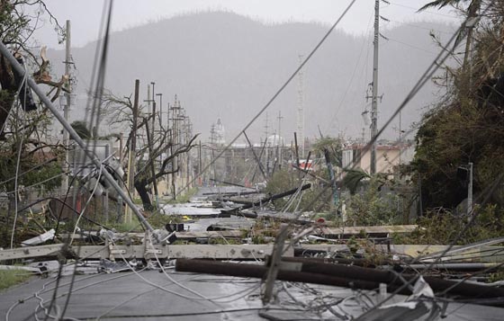الإعصار ماريا يجتاح بورتوريكو والكاريبي فدمر المباني وقطع الكهرباء والجزيرة تستنجد! صورة رقم 22