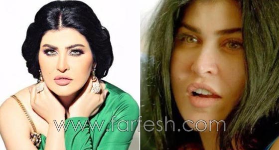صور قبل وبعد.. شاهد ماذا يفعل المكياج بالنجمات السوريات! صورة رقم 2