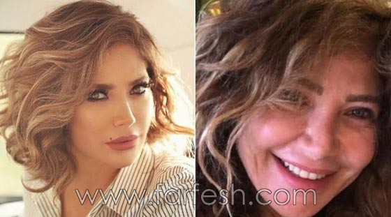 صور قبل وبعد.. شاهد ماذا يفعل المكياج بالنجمات السوريات! صورة رقم 4