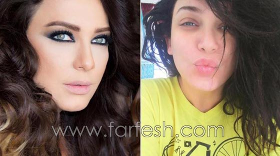 صور قبل وبعد.. شاهد ماذا يفعل المكياج بالنجمات السوريات! صورة رقم 12