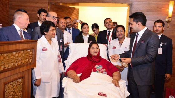 صدمة!! وفاة المصرية ايمان.. اسمن امرأة في العالم بمستشفى ابوظبي صورة رقم 6