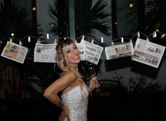 امرأة إيطالية تزوجت نفسها في حفل زواج ذاتي وقضت شهر العسل في بلد عربي! صورة رقم 1