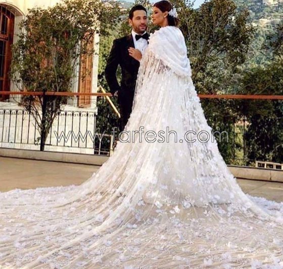 إليكم أجمل أعراس المشاهير التي ضجت بها مواقع التواصل هذا العام صورة رقم 7
