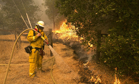 عشرات القتلى والجرحى في حرائق مدمرة تجتاح كاليفورنيا صورة رقم 6