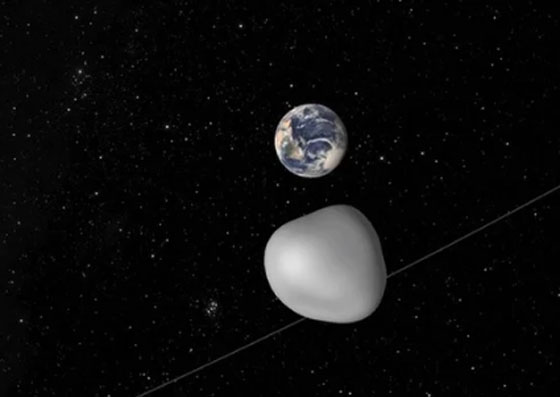 شاهدوا لحظة اقتراب نيزك ضخم من الأرض.. فيديو صورة رقم 1 شاهدوا لحظة اقتراب نيزك ضخم من الأرض.. فيديو صورة رقم 1