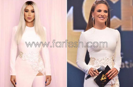 موضة التقليد تسيطر على النجمات العربيات.. اطلالات نجمات متماثلة ومتشابهة صورة رقم 2