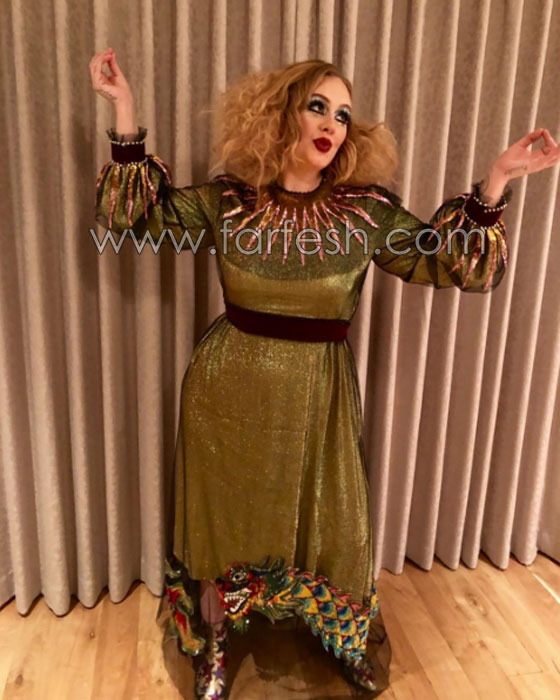 بالصور.. هكذا تحتفل أديل بالهالوين صورة رقم 1