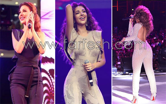 أناقة وجرأة.. مجموعة صور ل 11 فنانة عربية  في الجمبسوت صورة رقم 8