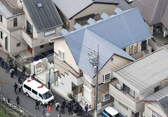 اليابان: العثور على 9 جثث داخل شقة اثنتان منها مقطوعتا الرأس صورة رقم 4 اليابان: العثور على 9 جثث داخل شقة اثنتان منها مقطوعتا الرأس صورة رقم 4