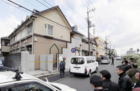 اليابان: العثور على 9 جثث داخل شقة اثنتان منها مقطوعتا الرأس صورة رقم 7 اليابان: العثور على 9 جثث داخل شقة اثنتان منها مقطوعتا الرأس صورة رقم 7