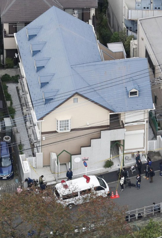 اليابان: العثور على 9 جثث داخل شقة اثنتان منها مقطوعتا الرأس صورة رقم 8 اليابان: العثور على 9 جثث داخل شقة اثنتان منها مقطوعتا الرأس صورة رقم 8