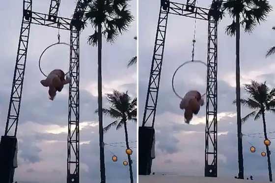 فيديو مروع.. سقوط مخيف لفتاة أدت حركات بهلوانية صورة رقم 2 فيديو مروع.. سقوط مخيف لفتاة أدت حركات بهلوانية صورة رقم 2