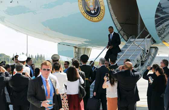 بالفيديو والصور.. شاهدوا الفرق بين استقبال أوباما وترامب في الصين صورة رقم 5 بالفيديو والصور.. شاهدوا الفرق بين استقبال أوباما وترامب في الصين صورة رقم 5