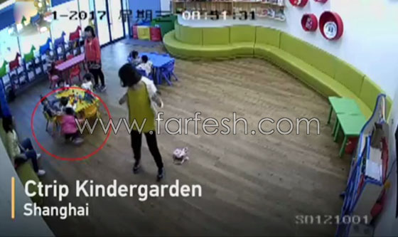 فيديو صادم.. يفضح ممارسات عنيفة في روضة أطفال صورة رقم 1 فيديو صادم.. يفضح ممارسات عنيفة في روضة أطفال صورة رقم 1