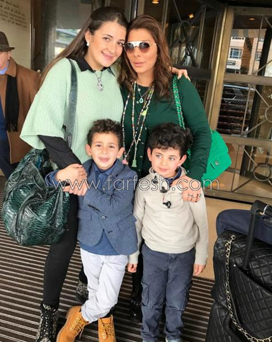 بالصور.. الفنانة أصالة وابنتها شام وثروة شنط يد بآلاف الدولارات! صورة رقم 12
