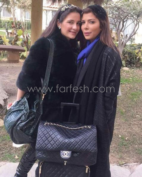 بالصور.. الفنانة أصالة وابنتها شام وثروة شنط يد بآلاف الدولارات! صورة رقم 13