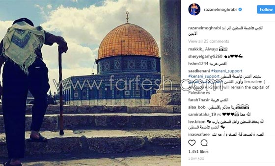انتفاضة الفنانين العرب ضد قرار الرئيس الامريكي ترامب بتهويد القدس..  صورة رقم 3