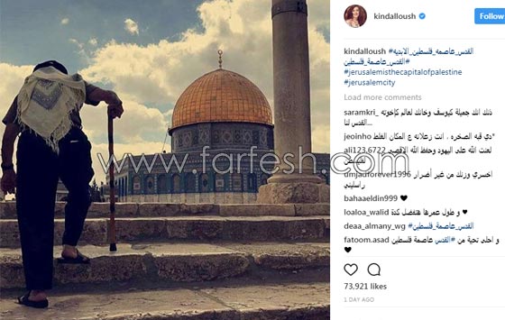 انتفاضة الفنانين العرب ضد قرار الرئيس الامريكي ترامب بتهويد القدس..  صورة رقم 5