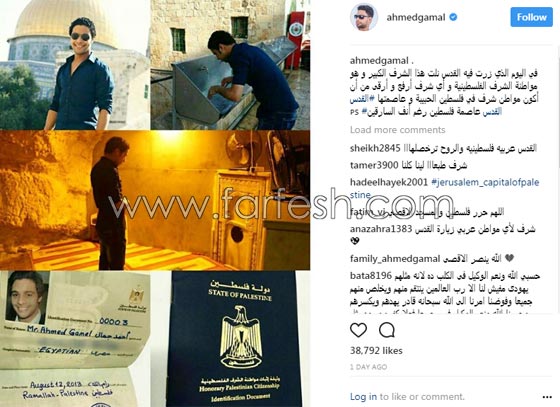 انتفاضة الفنانين العرب ضد قرار الرئيس الامريكي ترامب بتهويد القدس..  صورة رقم 6