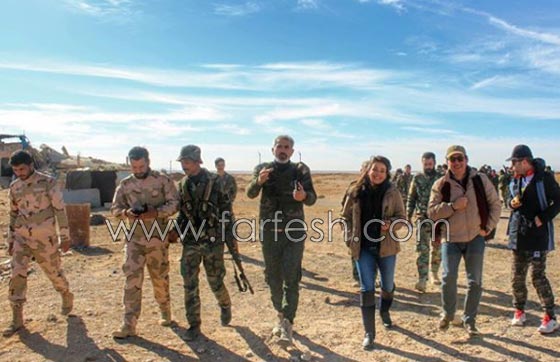 فيديو الفنانة كندا حنا تزور الجنود السوريين ويغنون لها (يا آل عيسى) صورة رقم 1