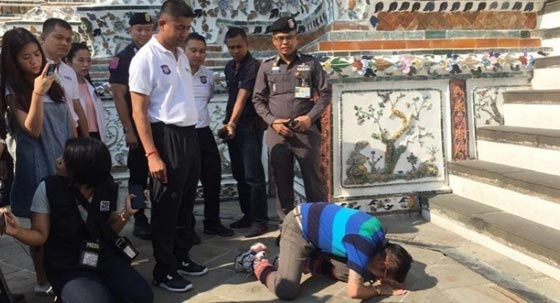 اعتقال مرشدة سياحية بسبب تصرف غير لائق  في معبد صورة رقم 2