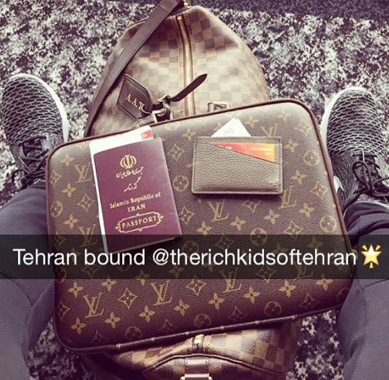 بالصور.. أبناء أثرياء ايران يتباهون رغم المشكلات الاقتصادية صورة رقم 5 بالصور.. أبناء أثرياء ايران يتباهون رغم المشكلات الاقتصادية صورة رقم 5