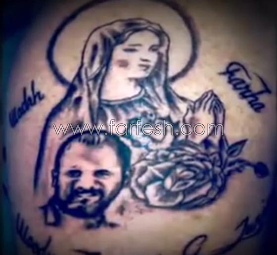 صور فنانين سوريين نقشوا التاتو على أجسادهم.. أي وشم أجرأ؟ صورة رقم 1