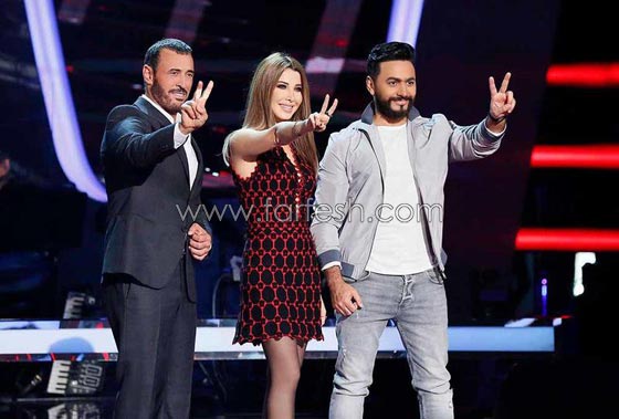  فيديو نانسي عجرم تتغزل بـ كاظم الساهر وتغني له (عم بتعلق فيك) صورة رقم 3