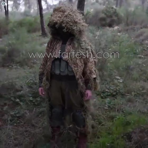 بهذه الطريقة يتخفى قناصة الجيش الإسرائيلي صورة رقم 8 بهذه الطريقة يتخفى قناصة الجيش الإسرائيلي صورة رقم 8