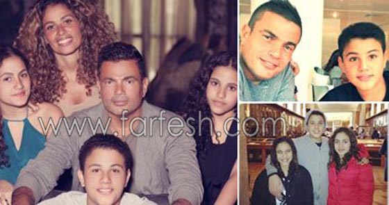 بالفيديو.. شاهدوا أبناء عمرو دياب لأول مرة يعرضون ذكرياتهم مع والدهم صورة رقم 6
