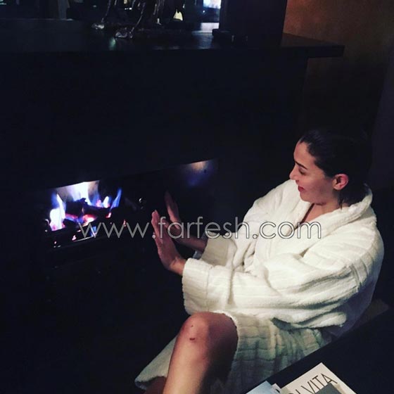 صور فنانات ظهرهن بـ (روب الحمام)! جرأة اثارت الجدل! صورة رقم 2