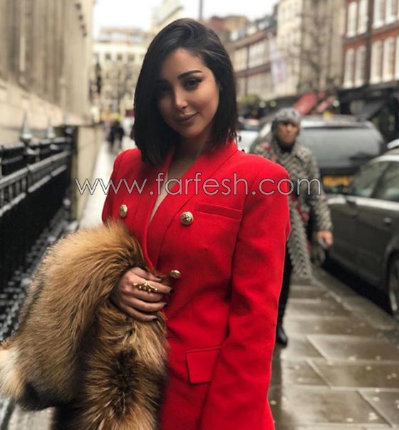 بالفيديو: بسمة بوسيل تعرض أزياءها في لندن، وهذا ما قاله لها تامر حسني صورة رقم 14