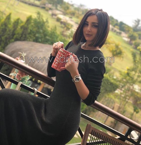 بالفيديو: بسمة بوسيل تعرض أزياءها في لندن، وهذا ما قاله لها تامر حسني صورة رقم 15
